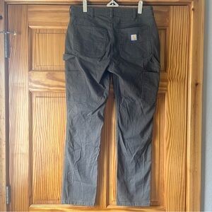 Carhartt Relaxed Fit Green Cargo Utility Pants Women’s Size 10